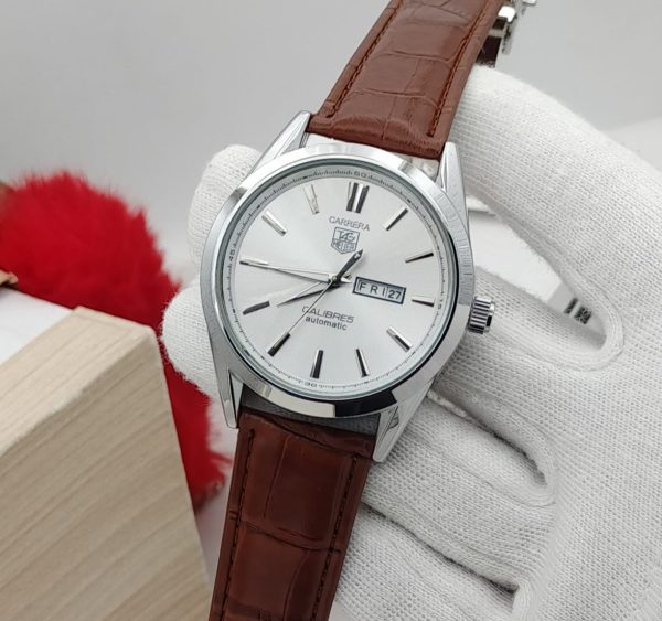 Carrera Calibre 5 – Luxury Leather Strap Men's Watch