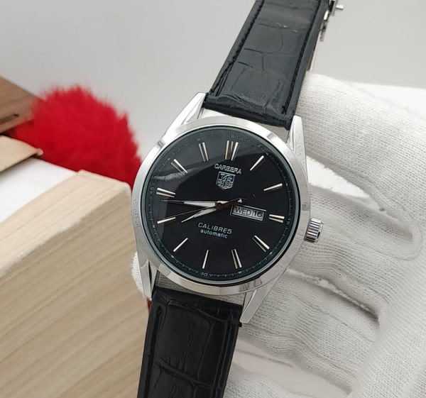 Carrera Calibre 5 – Luxury Leather Strap Men's Watch