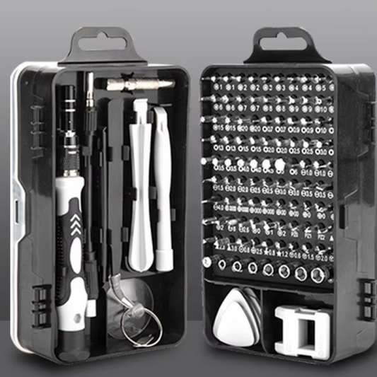 The Ultimate 115 in 1 Precision Magnetic Screwdriver Set